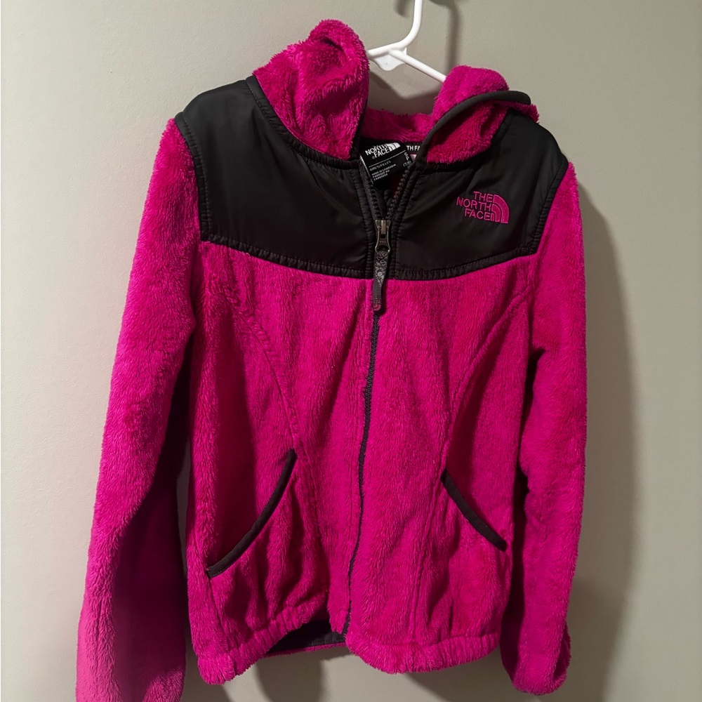 North Face Kids Small fluffy pink